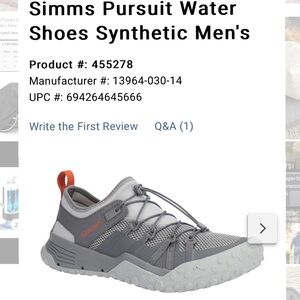 Simms Pursuit Water Shoes